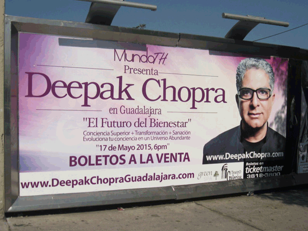 Apa Valla Publicitaria Guadalajara Deepack Chopra